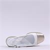 Marco Moreo Vienna Slingback Sandal - White Gold
